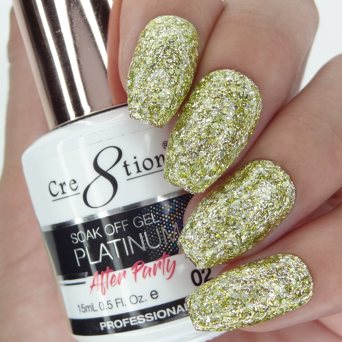 Cre8tion Platinum After Party Gel 0.5oz 02