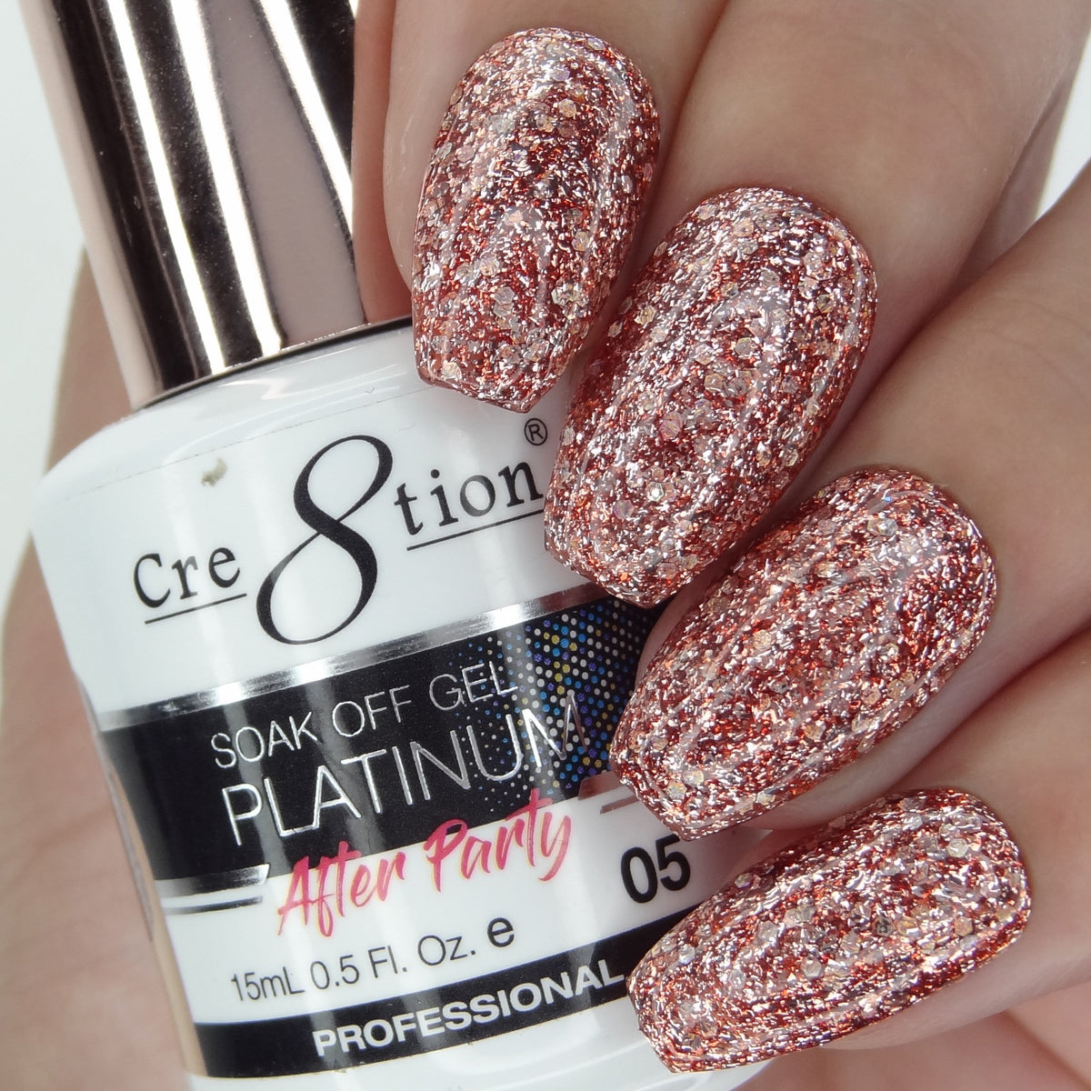Cre8tion Platinum After Party Gel 0.5oz 05