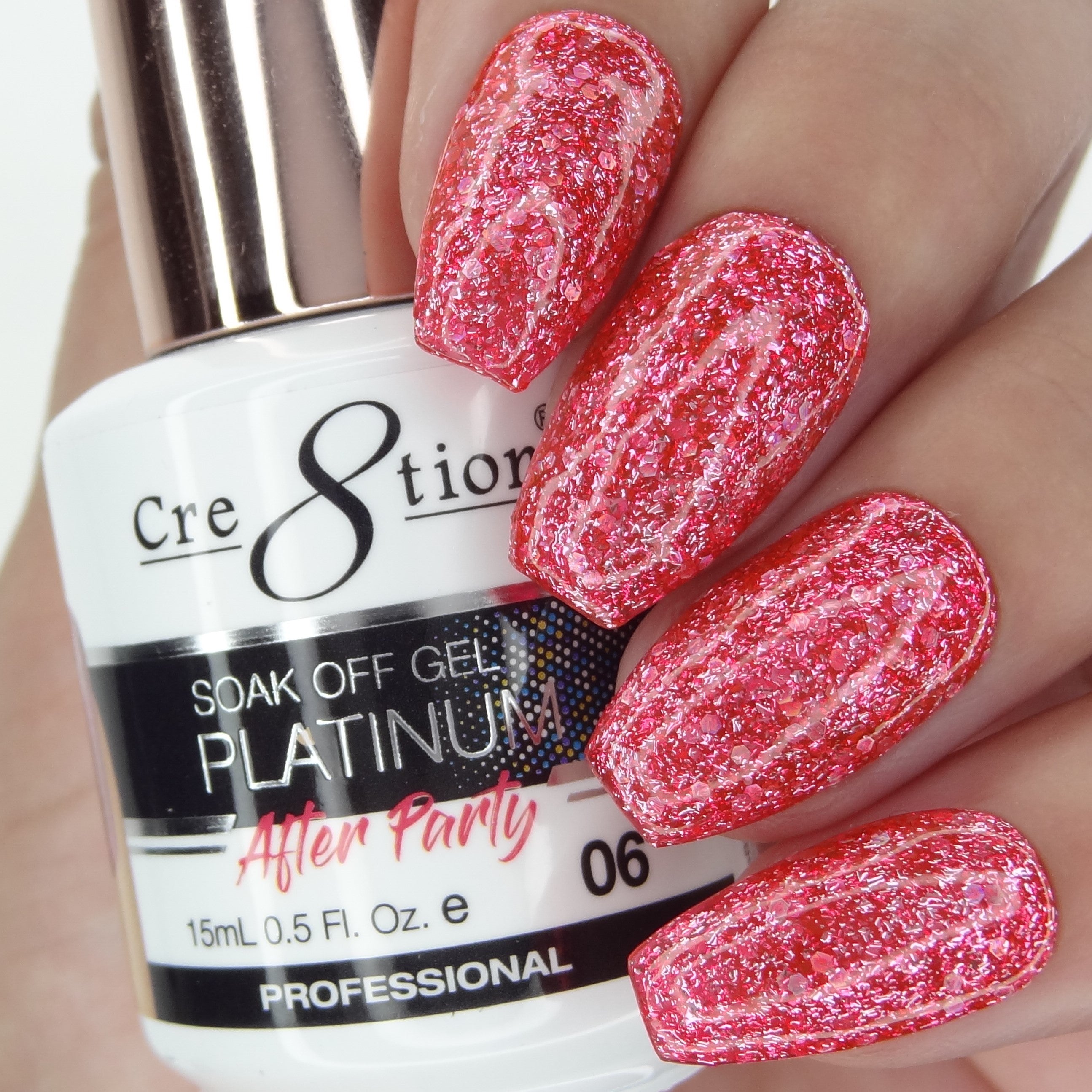 Cre8tion Platinum After Party Gel 0.5oz 06