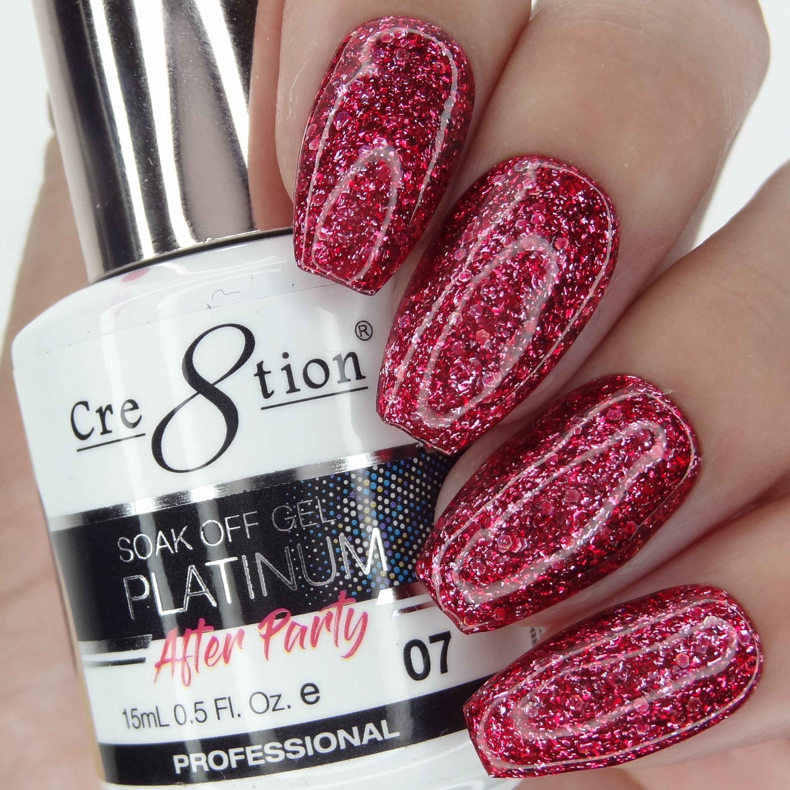 Cre8tion Platinum After Party Gel 0.5oz 07