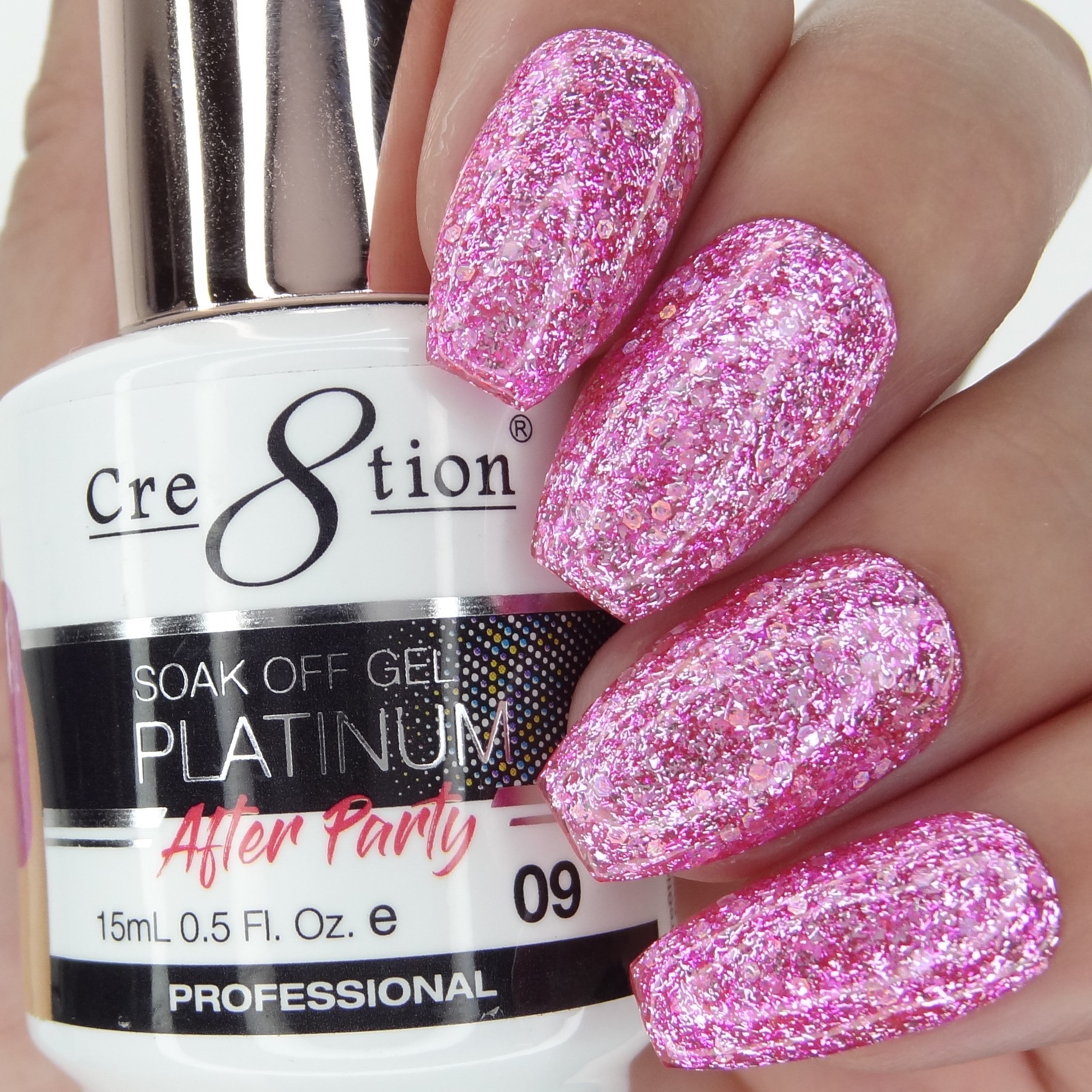 Cre8tion Platinum After Party Gel 0.5oz 09