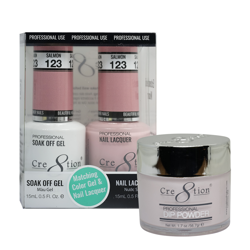 Cre8tion Matching Sets - 123 Salmon