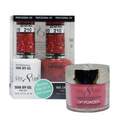 Cre8tion Matching Sets - 210 Red Hot Devil