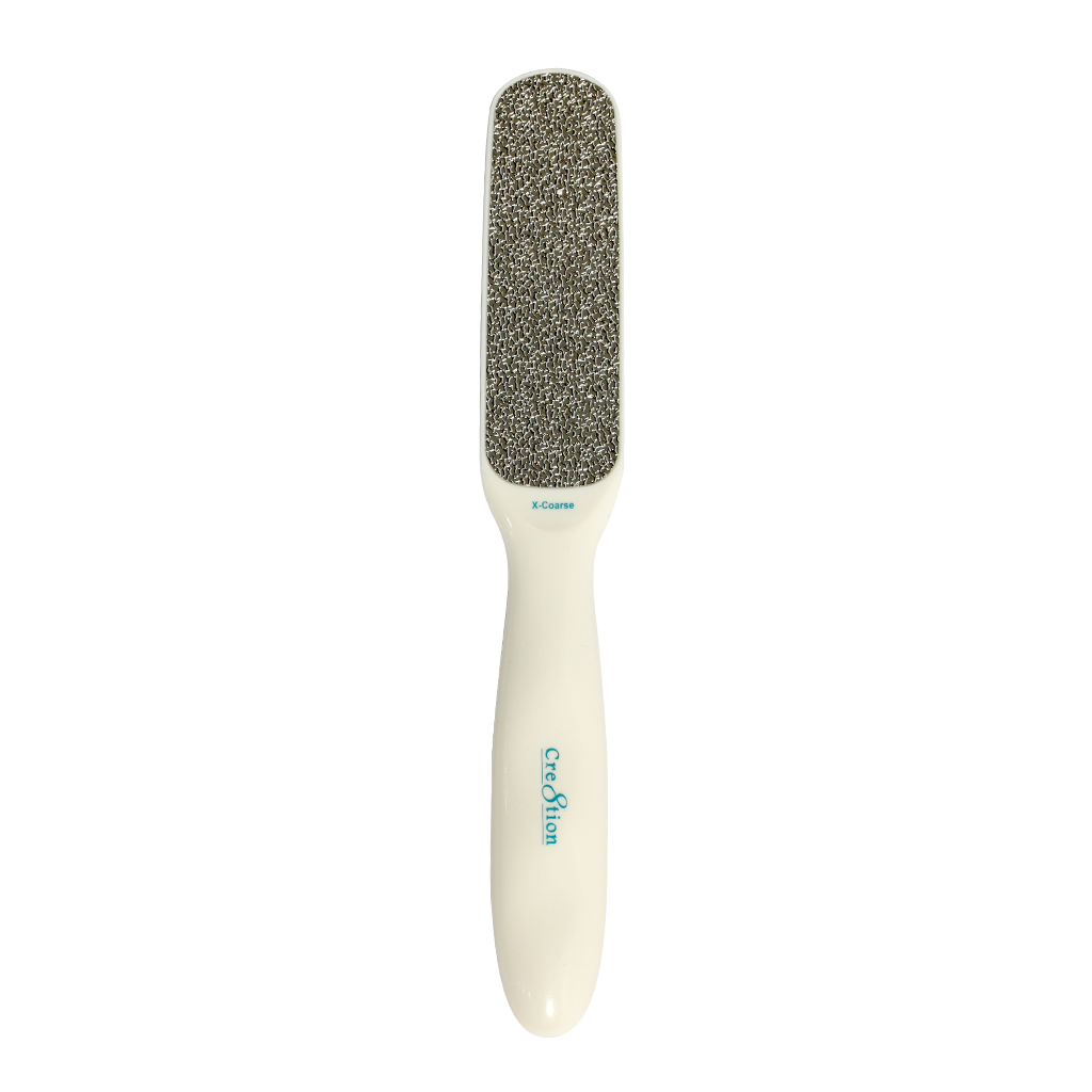 Cre8tion Nickel Medium/Coarse Foot Files Long - 2 sides