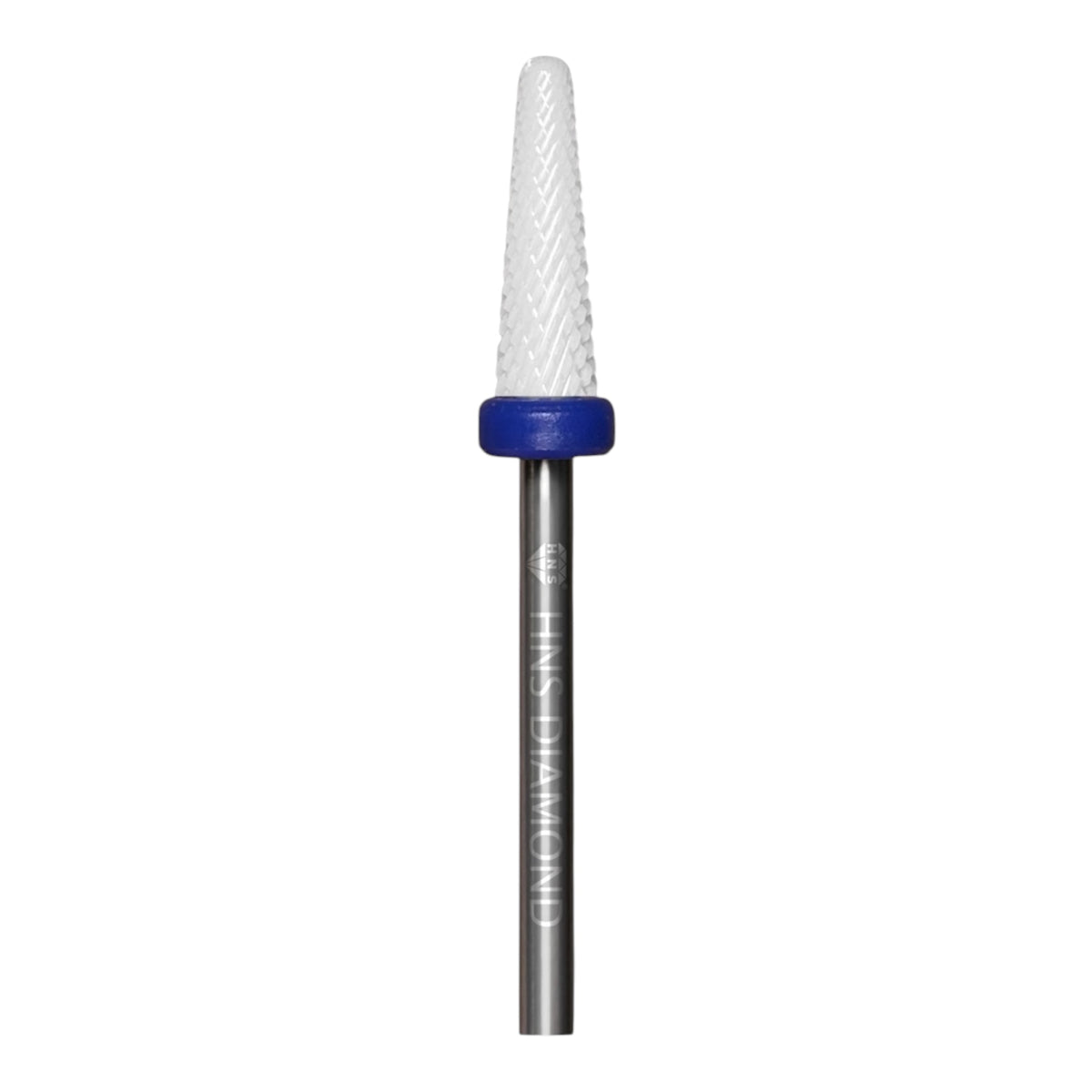 HNS DIAMOND NAIL DRILL BIT 3/32  UNDER NAIL CLEAR WHITE FLAME CERAMIC 5IN1
