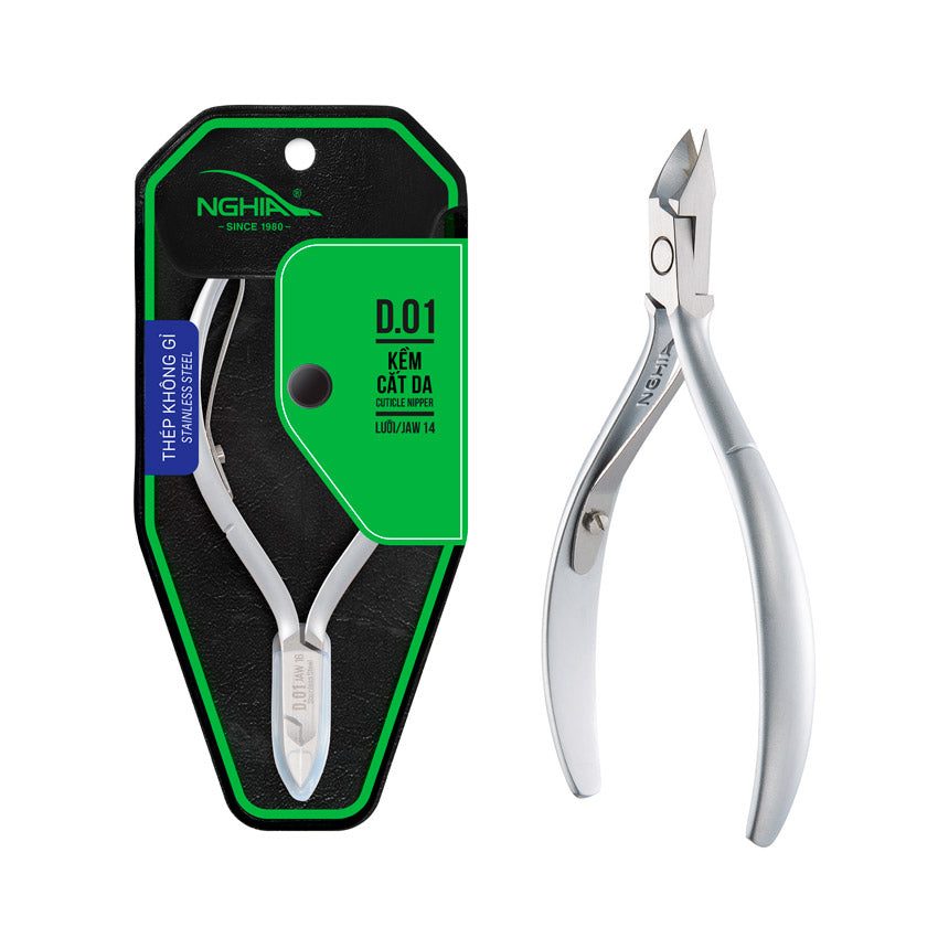 NGHIA Cuticle Pusher - S-515 (Stainless Steel)