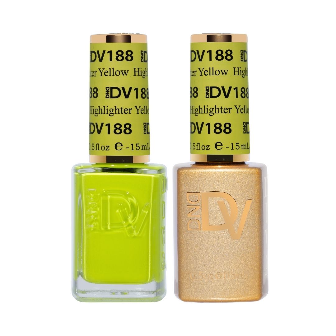 DND Highlighter Yellow Diva #188