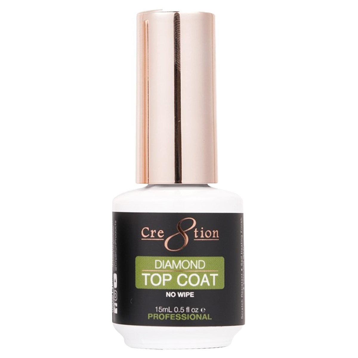 Cre8tion Diamond Soak Off Gel No Wipe Top Coat 0.5oz