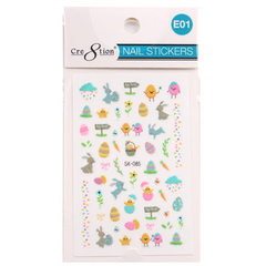 Cre8tion Nail Art Sticker Easter (10 Styles)