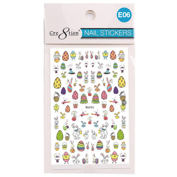 Cre8tion Nail Art Sticker Easter (10 Styles)