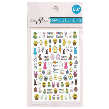 Cre8tion Nail Art Sticker Easter (10 Styles)