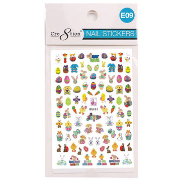 Cre8tion Nail Art Sticker Easter (10 Styles)