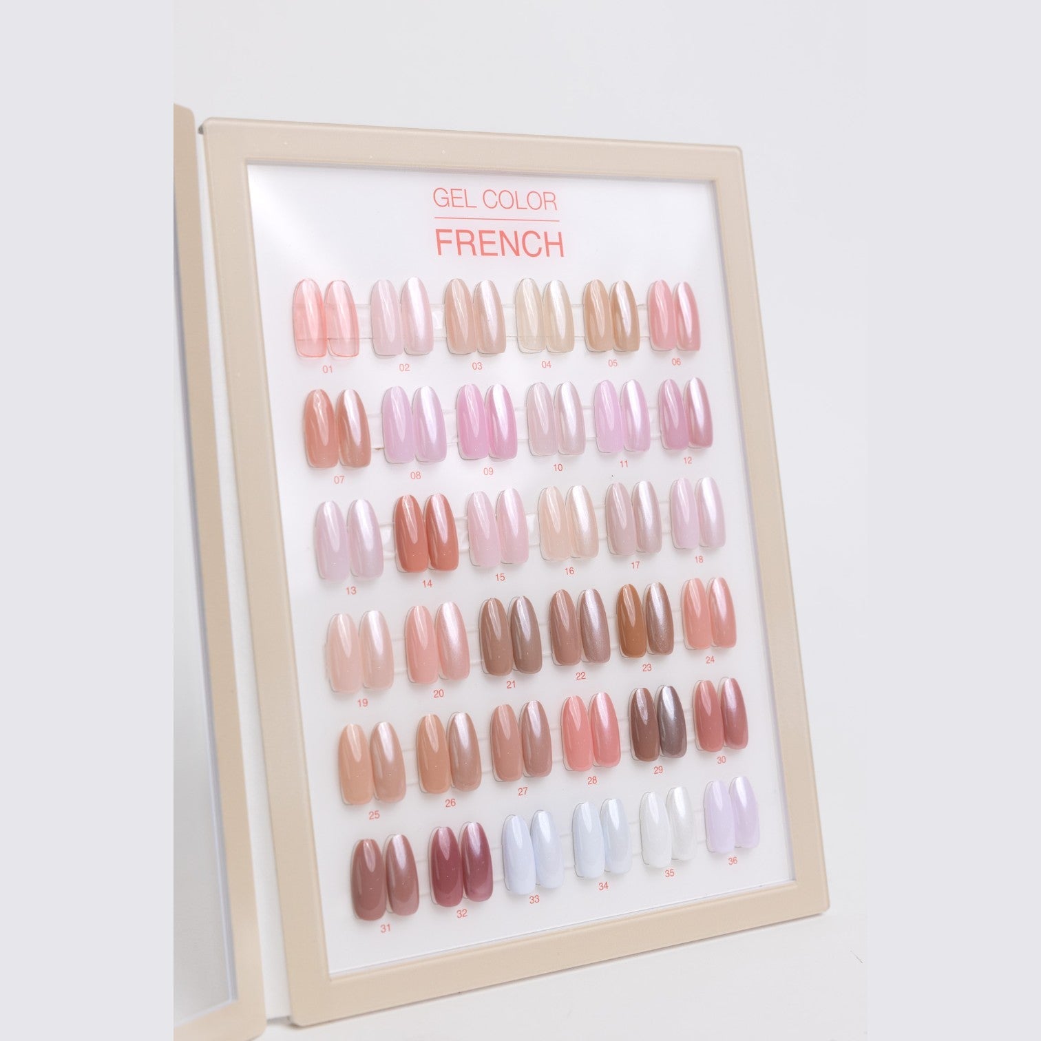 Cre8tion Acrylic Booklet - French Collection 36 colors