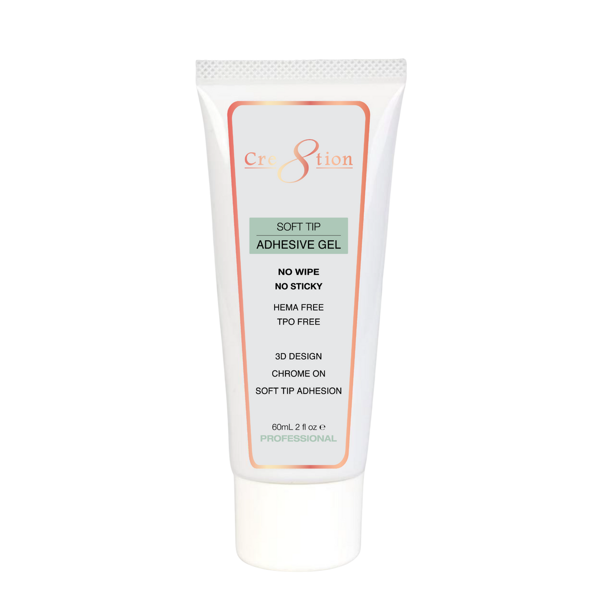 Cre8tion Non-sticky Soft Tips Gel In Tube 2oz
