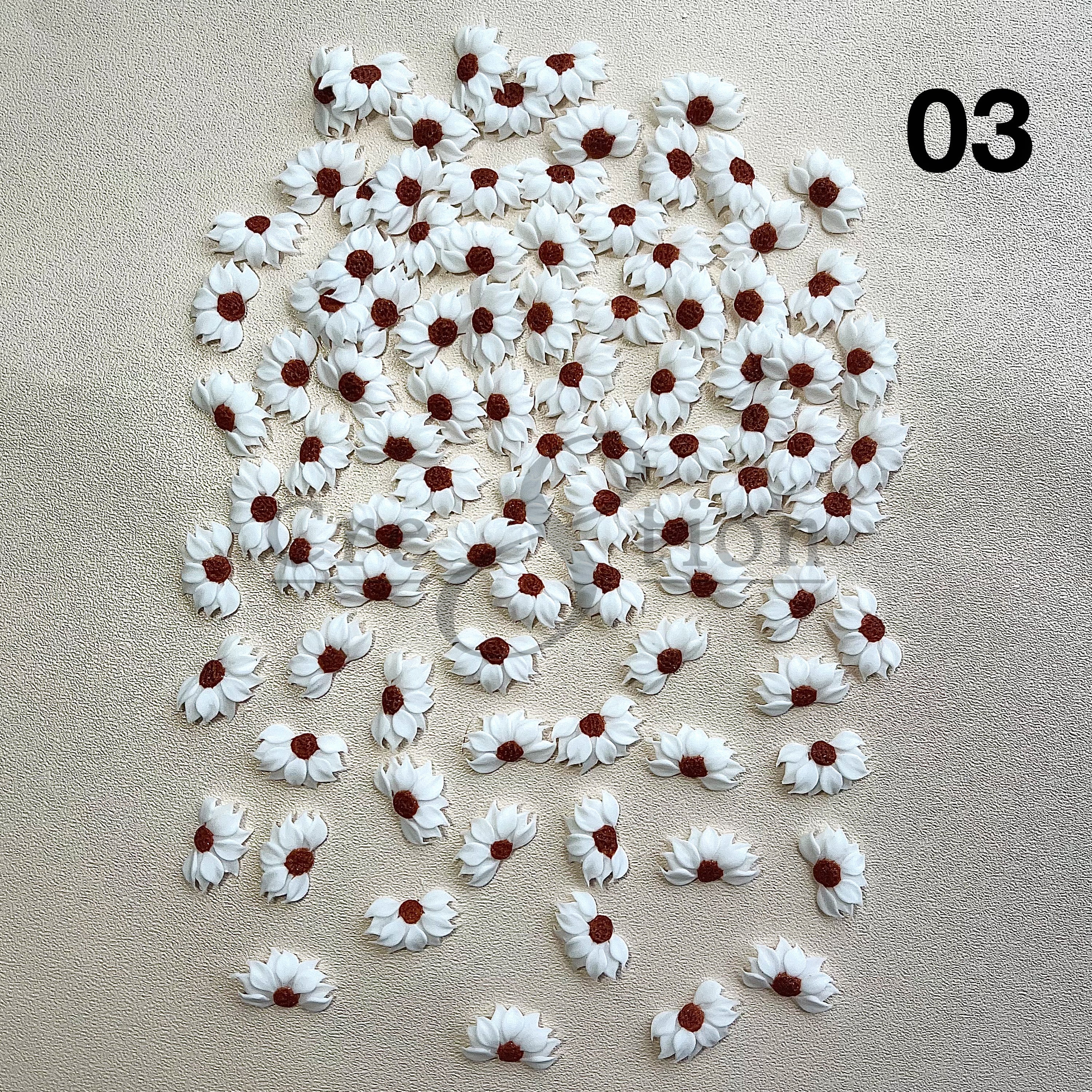 Cre8tion Handmade Acrylic Flowers 2 pcs