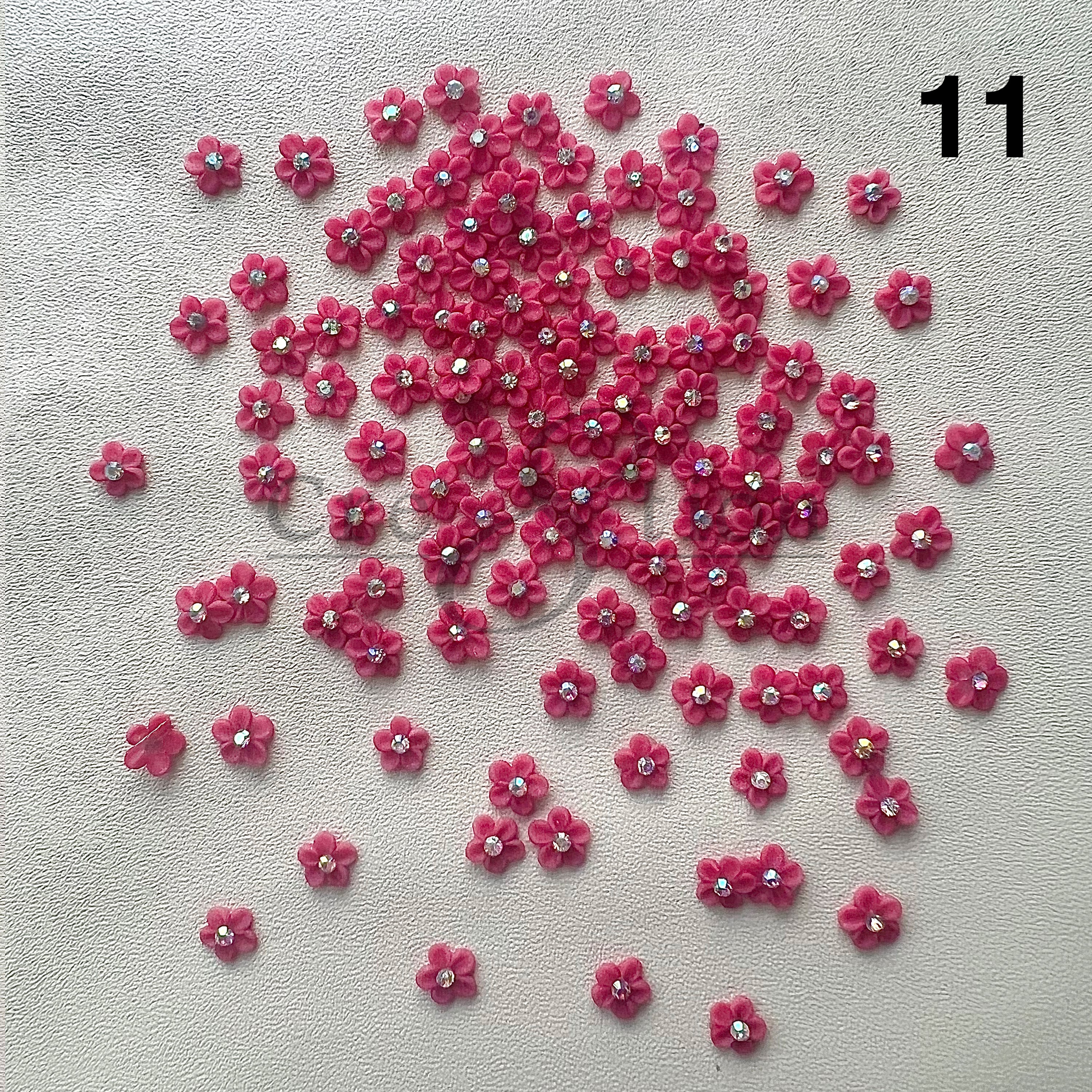 Cre8tion Handmade Acrylic Flowers 2 pcs