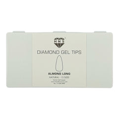 HNS DIAMOND GEL TIPS ALMOND
