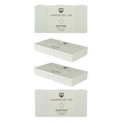 HNS DIAMOND GEL TIPS ROUND