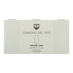 HNS DIAMOND GEL TIPS SQUARE
