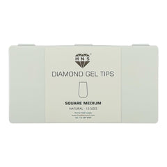 HNS DIAMOND GEL TIPS SQUARE