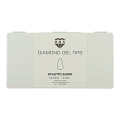 HNS DIAMOND GEL TIPS STILETTO