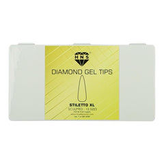HNS DIAMOND GEL TIPS STILETTO