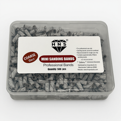 HNS MINI SANDING BANDS ZEBRA 500 PCS IN BOX