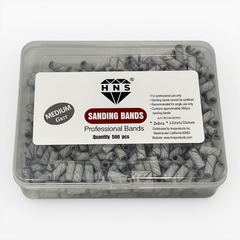 HNS MINI SANDING BANDS ZEBRA 500 PCS IN BOX
