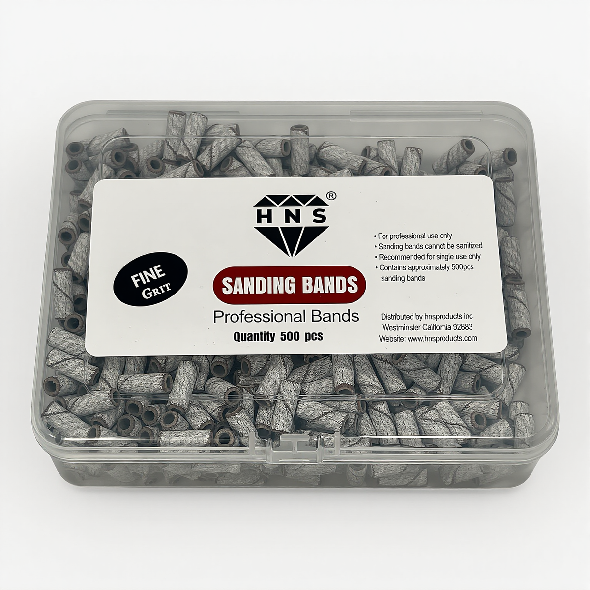 HNS MINI SANDING BANDS ZEBRA 500 PCS IN BOX
