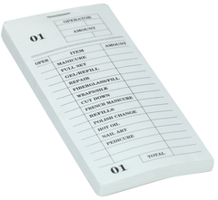 Cre8tion Nail Ticket Book 10 pcs/pack