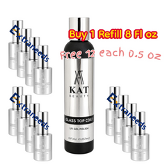 KAT Beauty - No Wipe Glass Top Coat