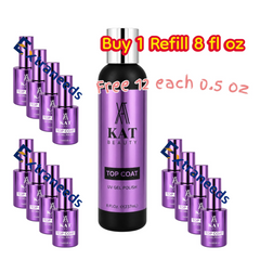 KAT Beauty No-Wipe Top Coat Gel