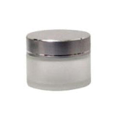 Cre8tion Thick Glass Jar with Silver Cap 20ml