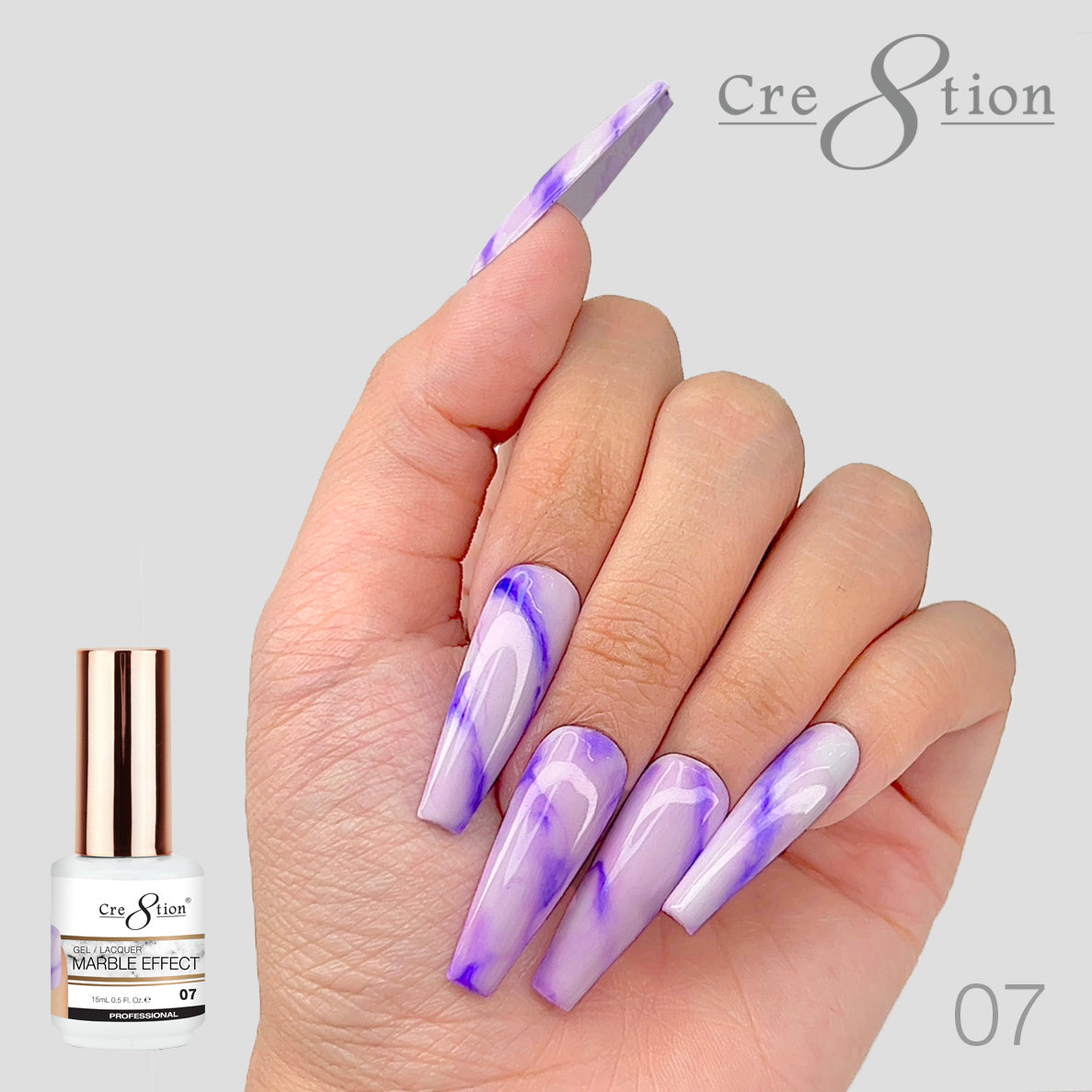 Cre8tion Nail Art Marble Effect 15 ml 07