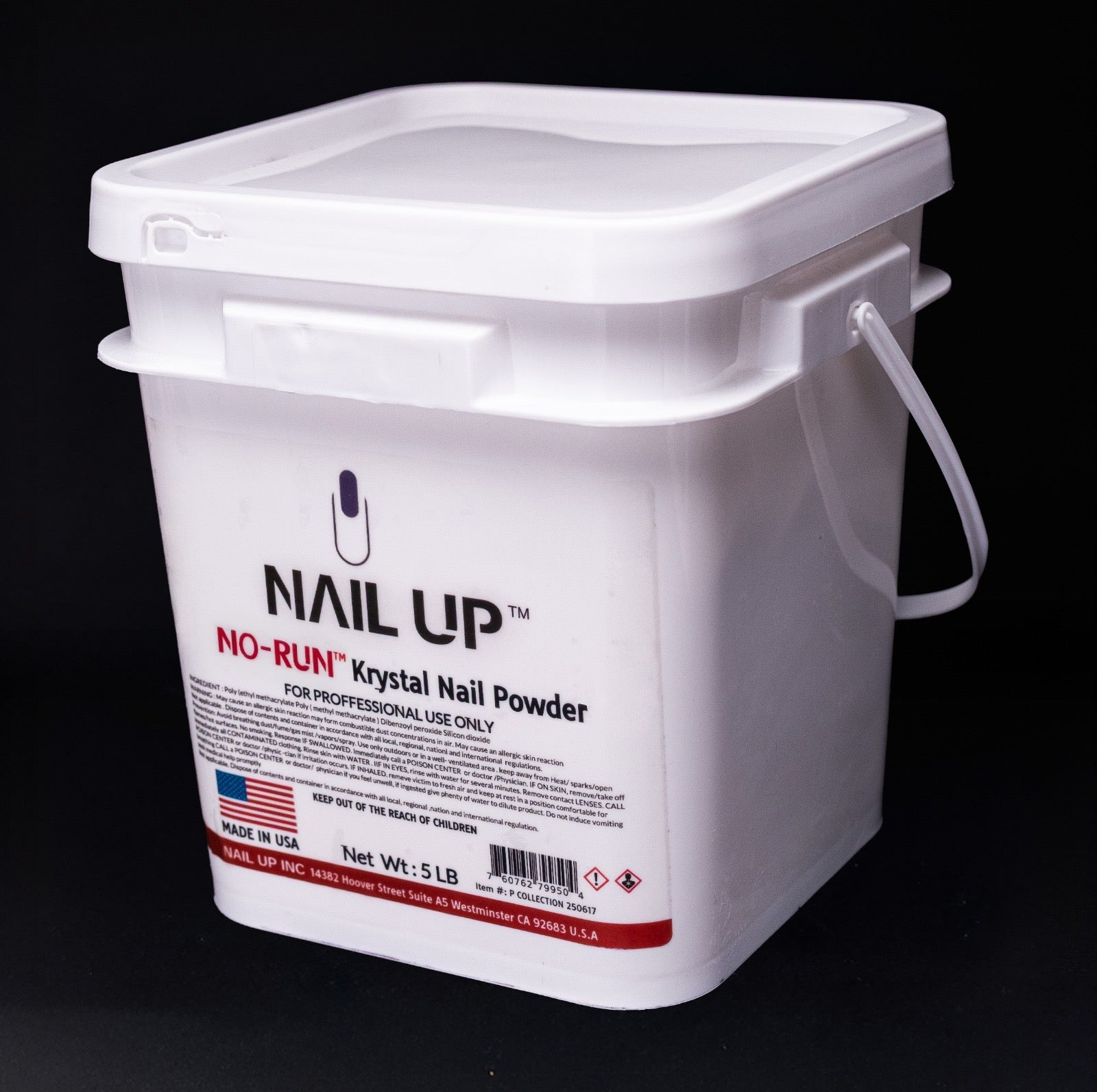 Nail Up 2-in-1 Powder, Krystal Clear, 5 lb [50% Off]