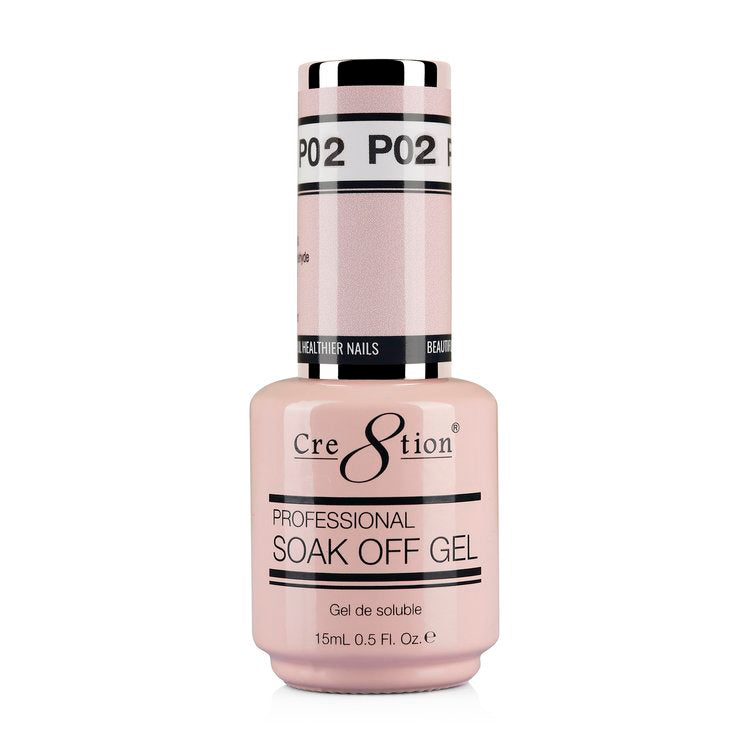 Cre8tion Gel - French Collection 0.5oz - P02 Sweet Pink