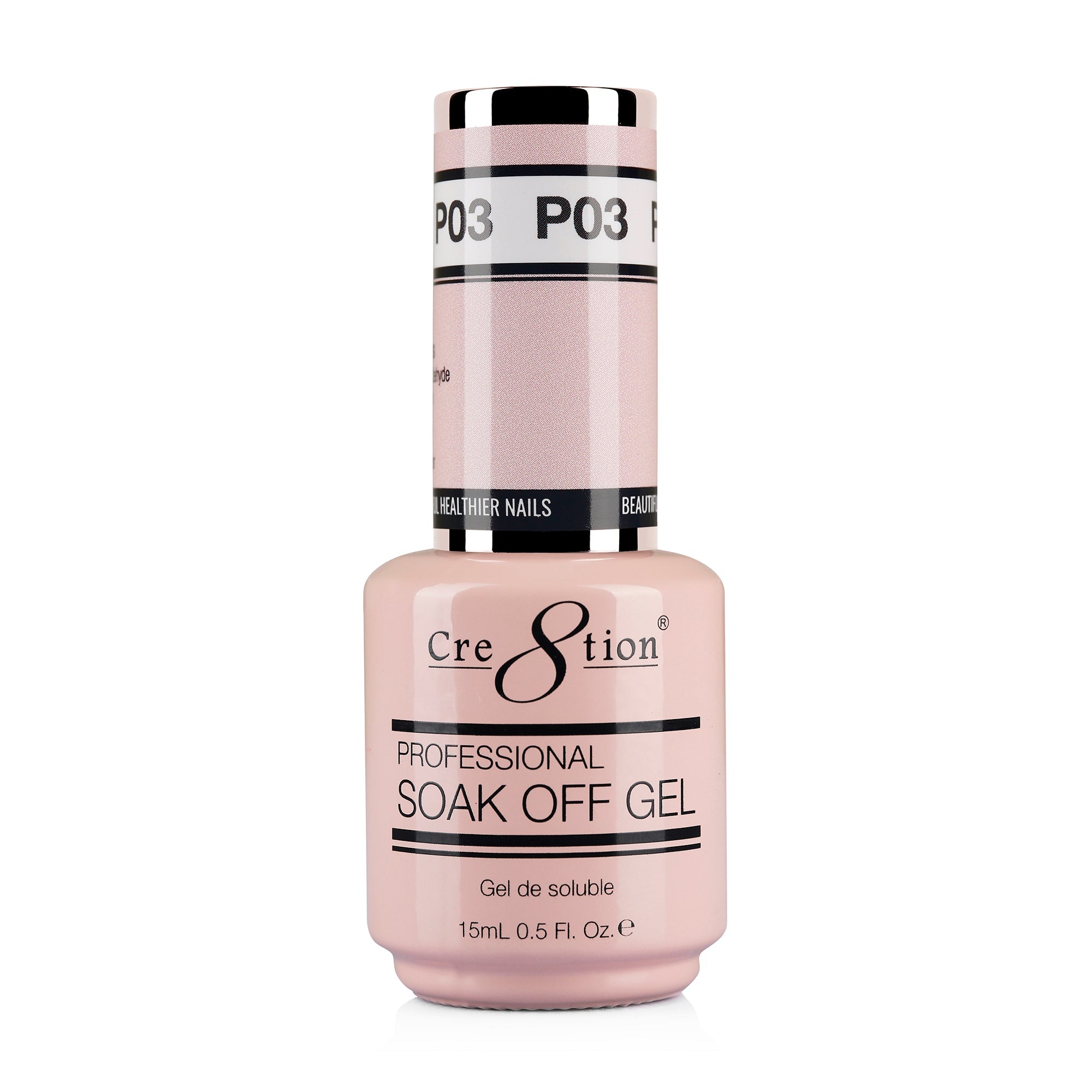 Cre8tion Gel - French Collection 0.5oz - P03 Precious Pink