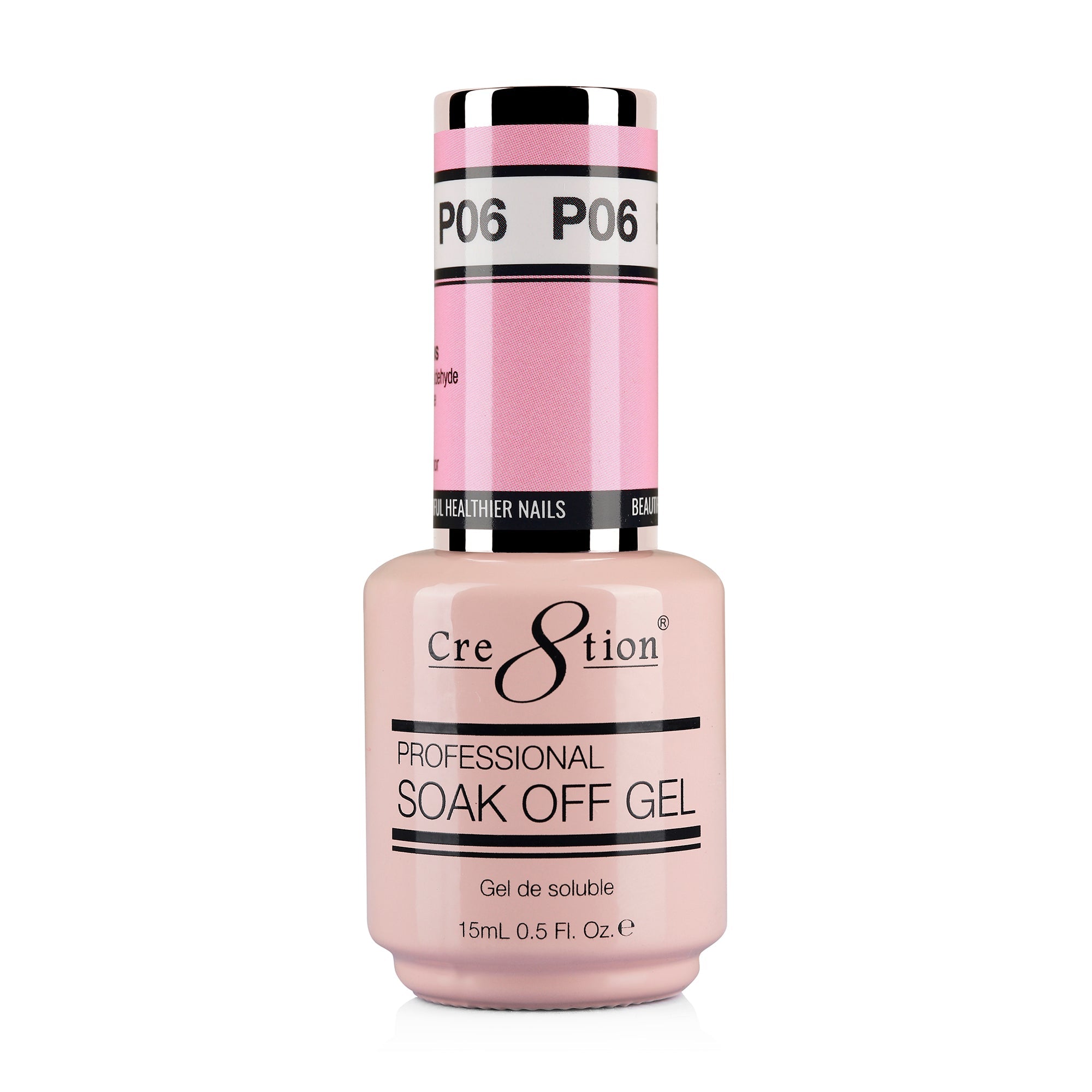 Cre8tion Gel - French Collection 0.5oz - P06 It's a Girl Pink
