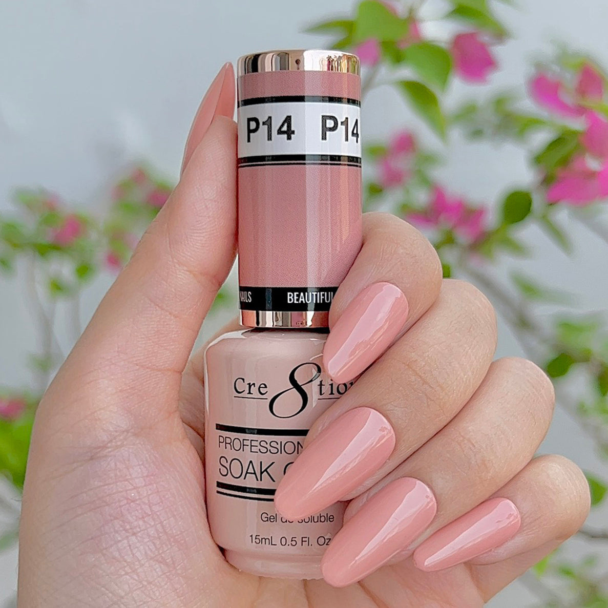 Cre8tion Gel - French Collection 0.5oz - P14 Pink