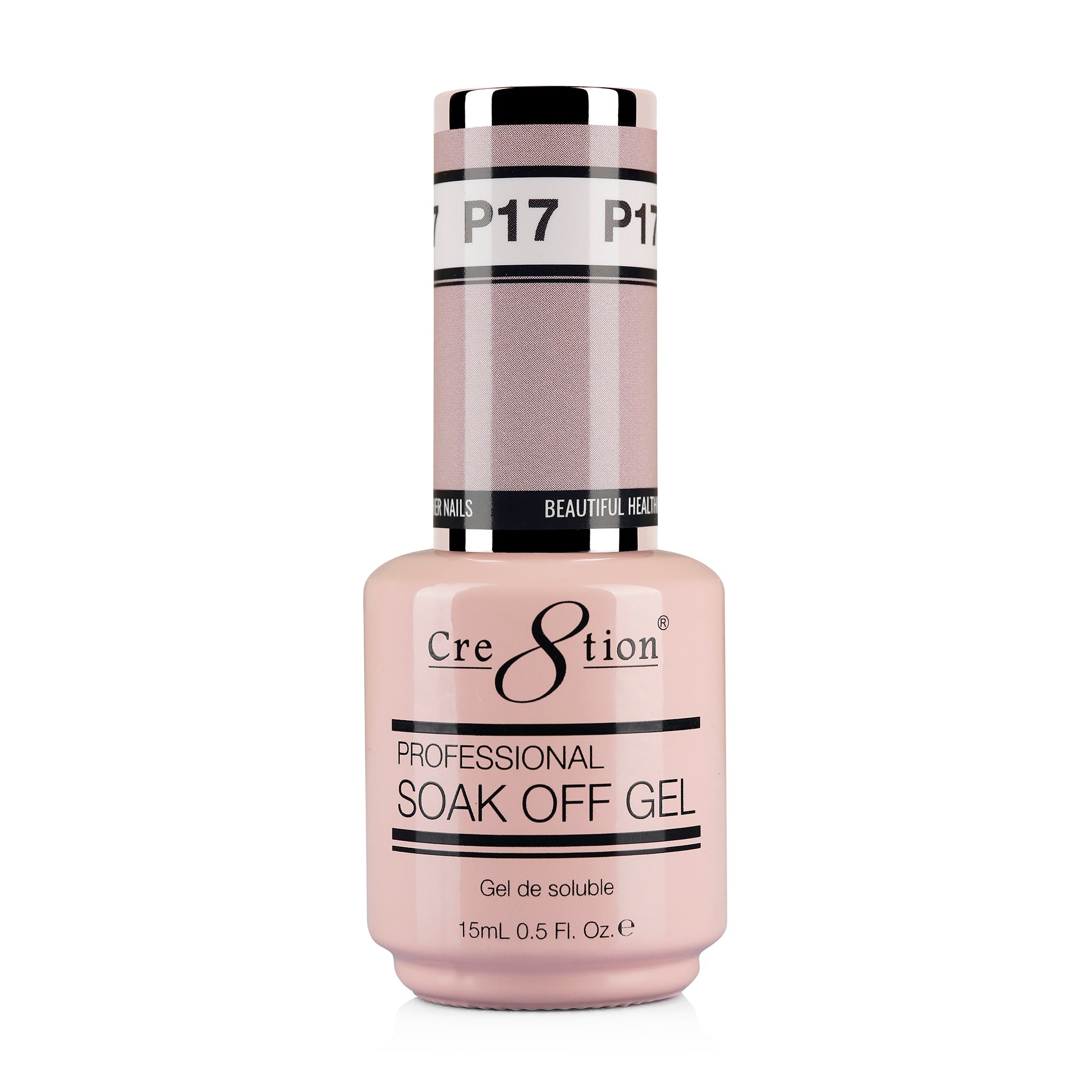 Cre8tion Gel - French Collection 0.5oz - P17  Pink