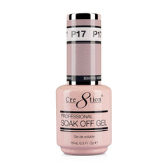Cre8tion Gel - French Collection 0.5oz - P17  Pink