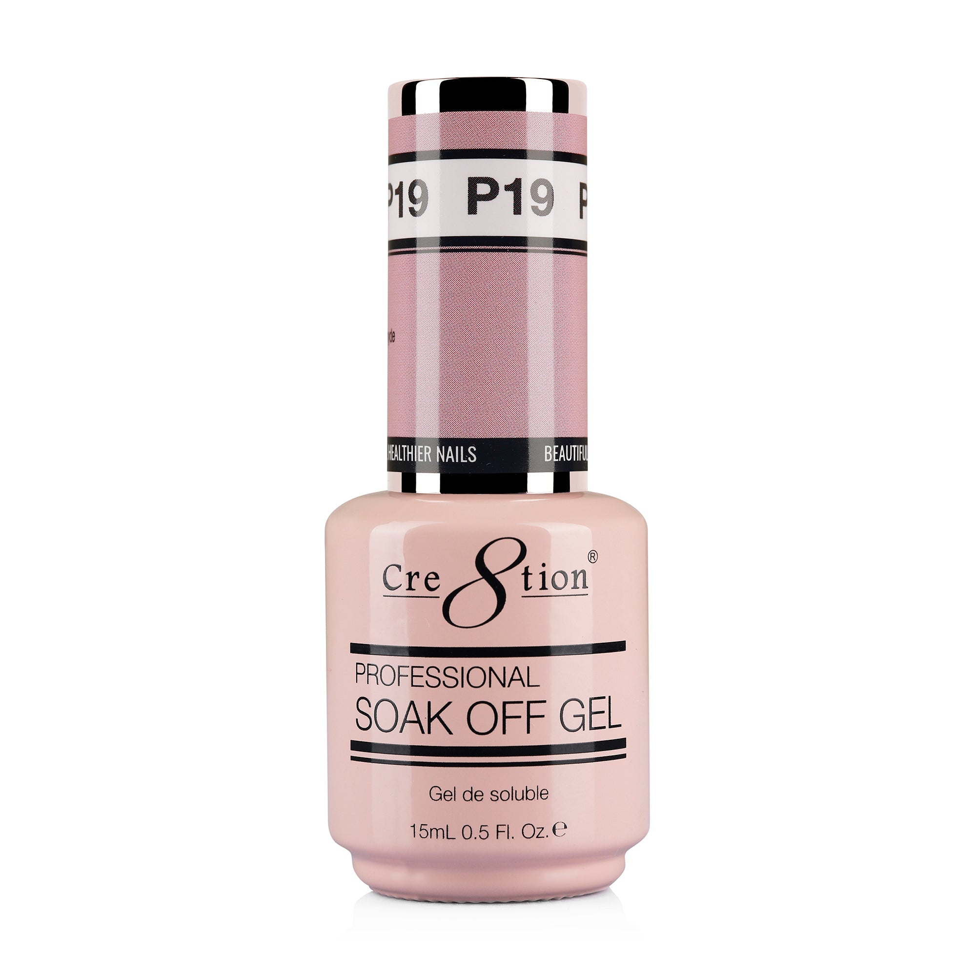 Cre8tion Gel - French Collection 0.5oz - P19  Pink