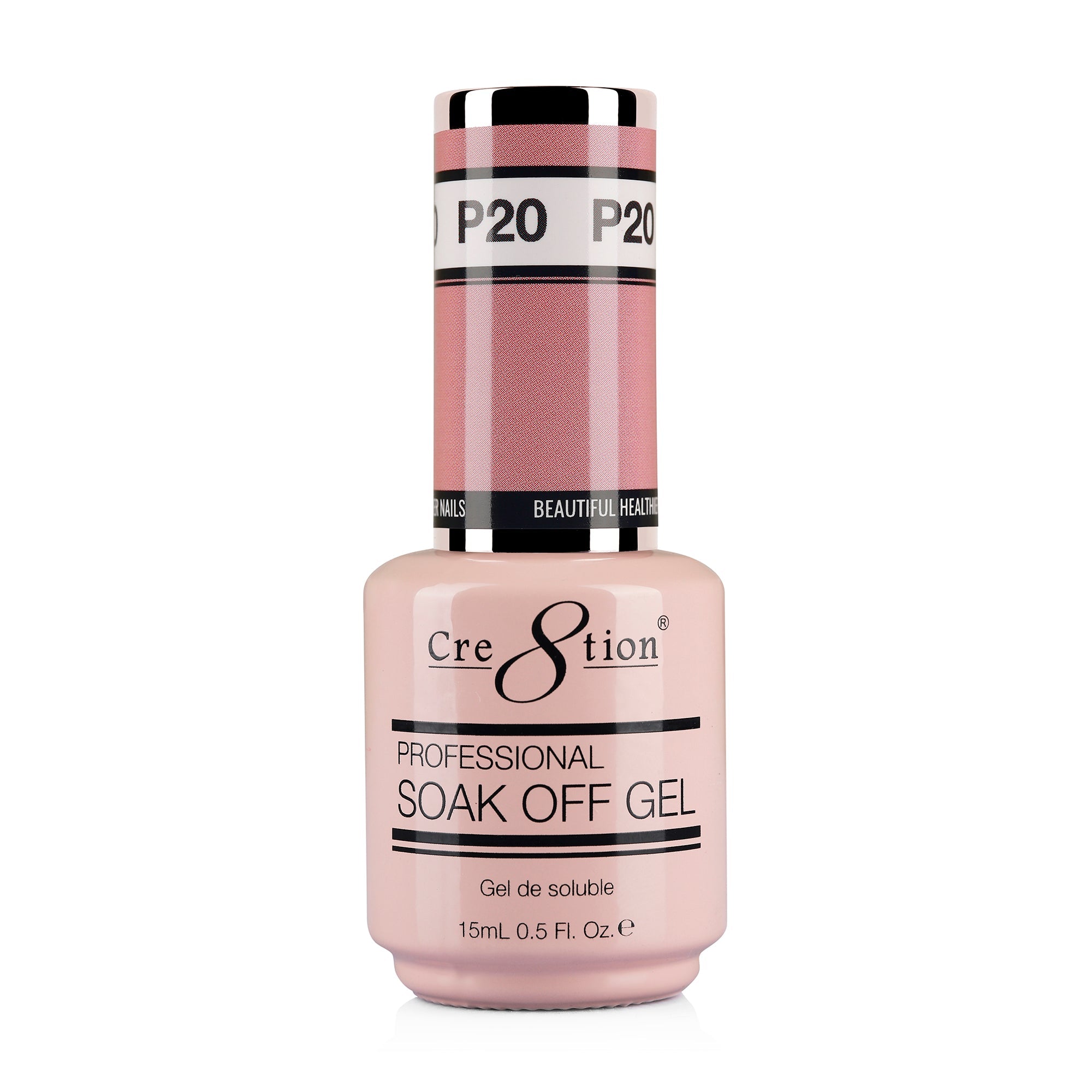 Cre8tion Gel - French Collection 0.5oz - P20 Pink