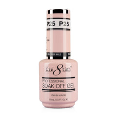 Cre8tion Gel - French Collection 0.5oz - P25 Pink