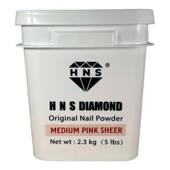 HNS MEDIUM PINK SHEER 5LBS  FREE 2 TOP  HNS DIAMOND