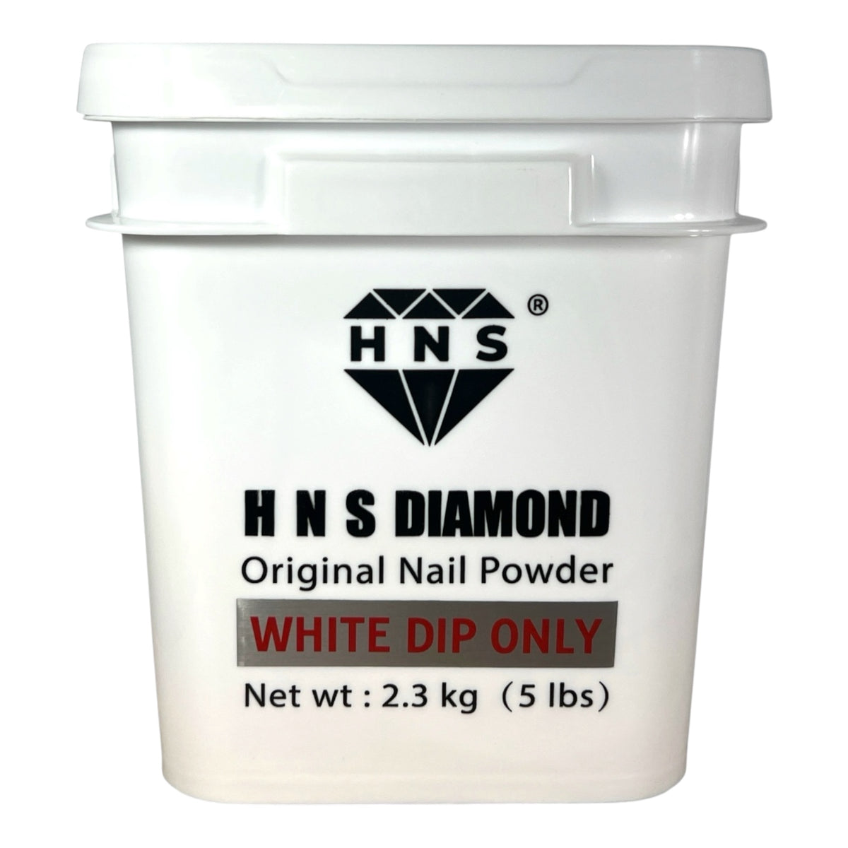 HNS WHITE DIP ONLY 5LBS  FREE 2 TOP  HNS DIAMOND