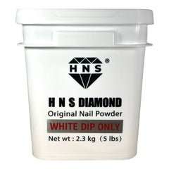HNS WHITE DIP ONLY 5LBS  FREE 2 TOP  HNS DIAMOND
