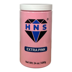 HNS EXTRA PINK NAIL POWDER 24 OZ