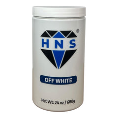 HNS OFF WHITE NAIL POWDER 24 OZ