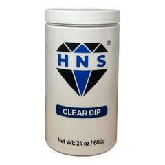 HNS CLEAR DIP NAIL POWDER 24 OZ